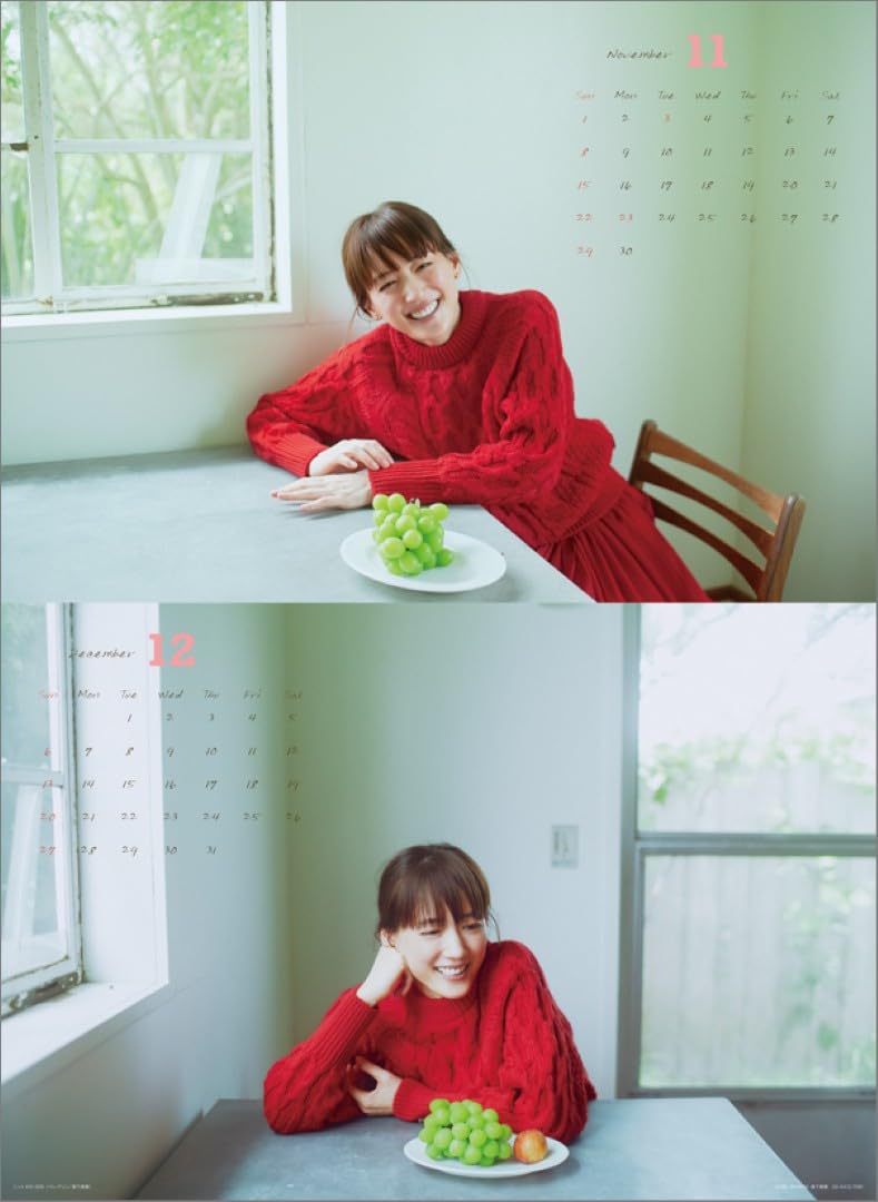 Amazon | ハゴロモ 綾瀬はるか 2026年 カレンダー 壁掛け CL26